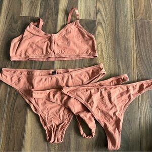 Blush Lingerie - Cotton Bra and Underwear